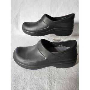 Crocs At Work Bistro Clog Black Slip Resistant Women’s Size 10 Dual Comfort